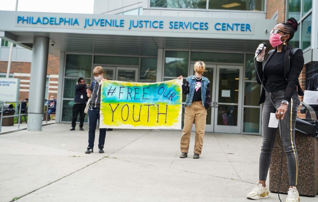 Action day Philadelpohia care not control juvenile justice services center 068 2